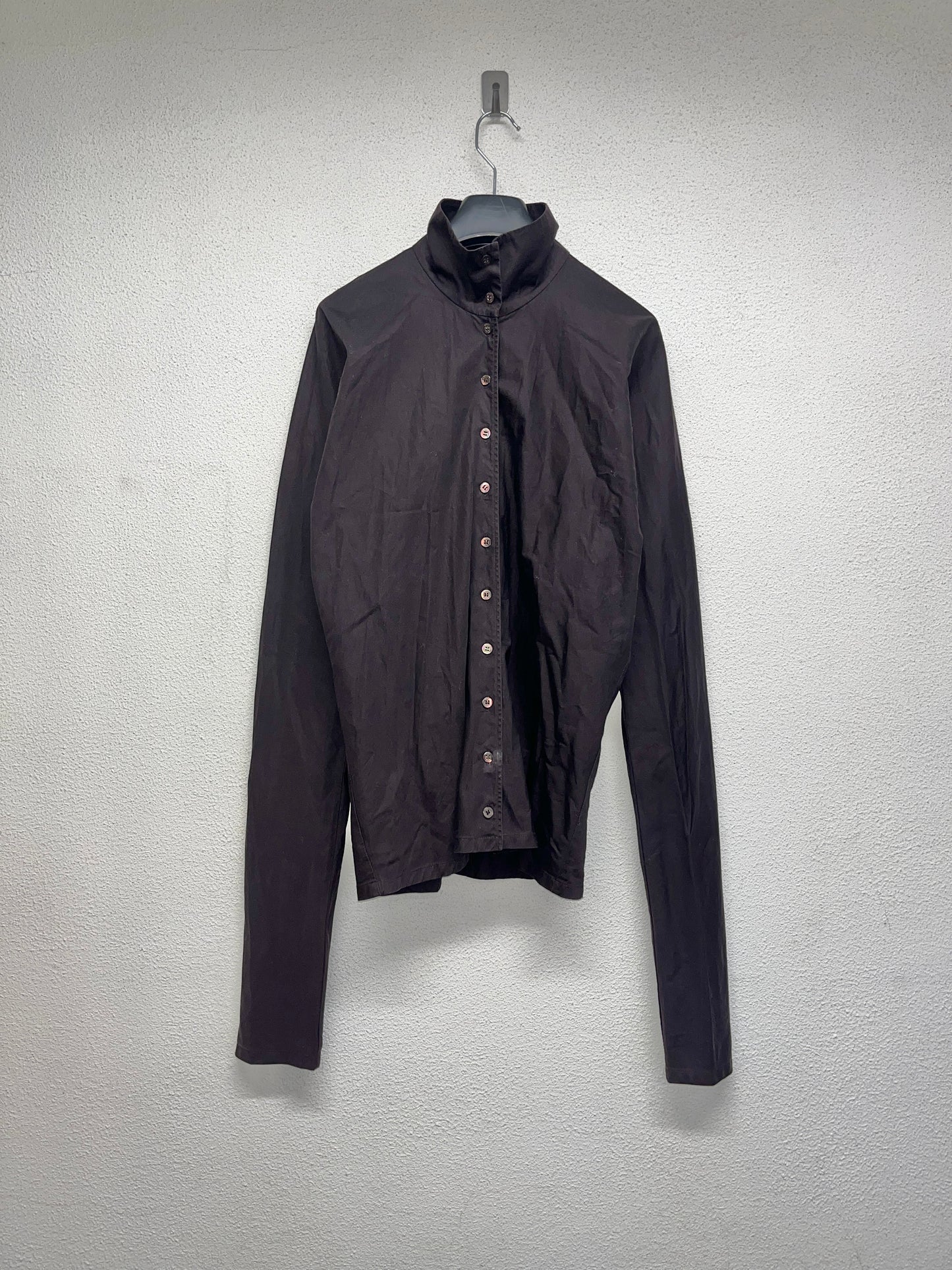 GUCCI brown shirt with long sleeves (L)