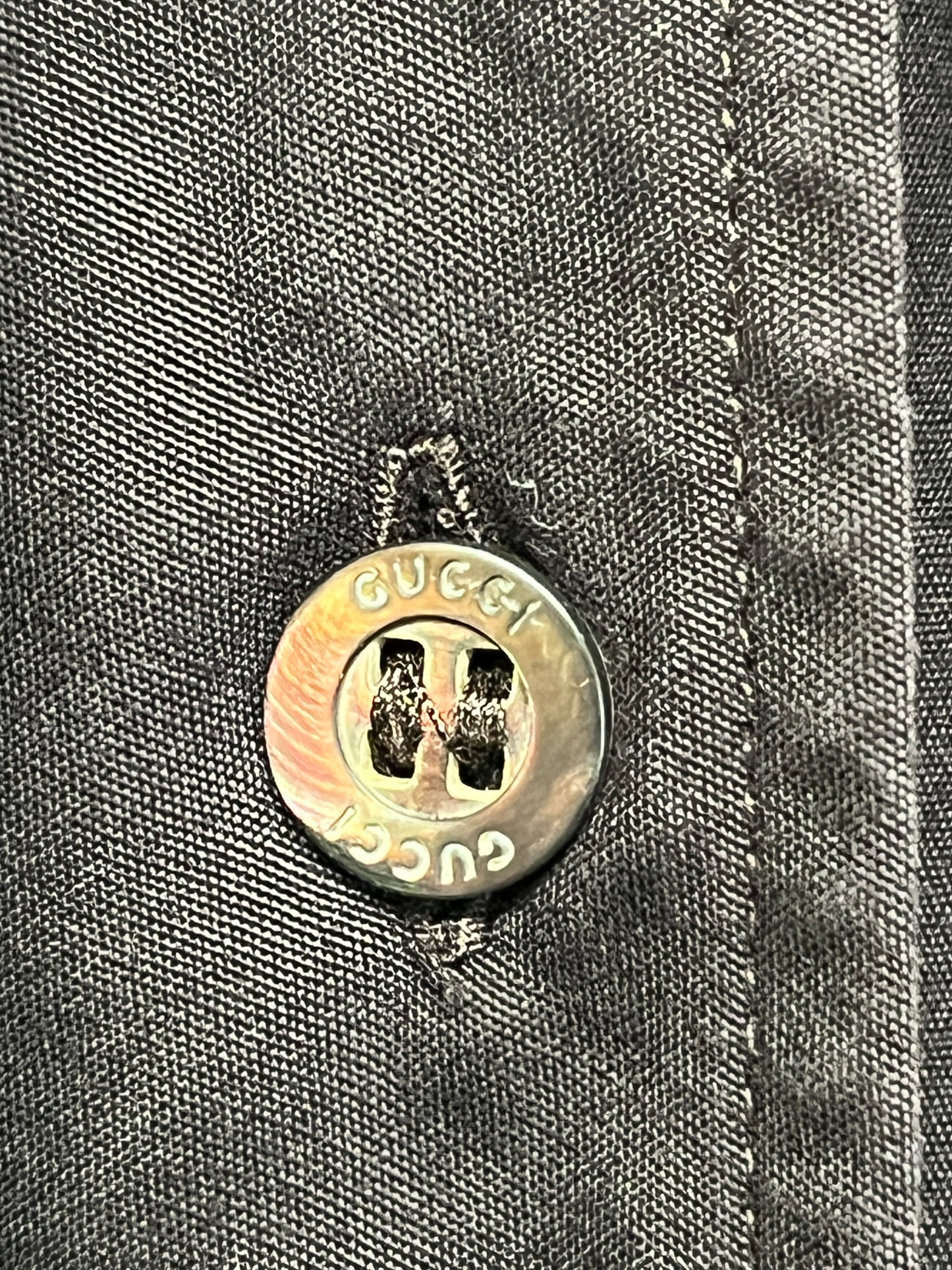 GUCCI brown shirt with long sleeves (L)