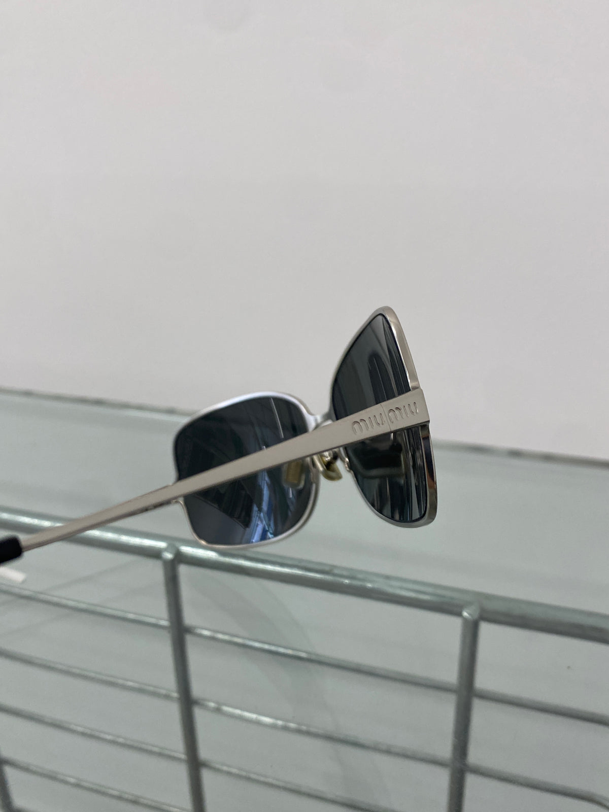 Miu Miu 2000s metal frame sunglasses