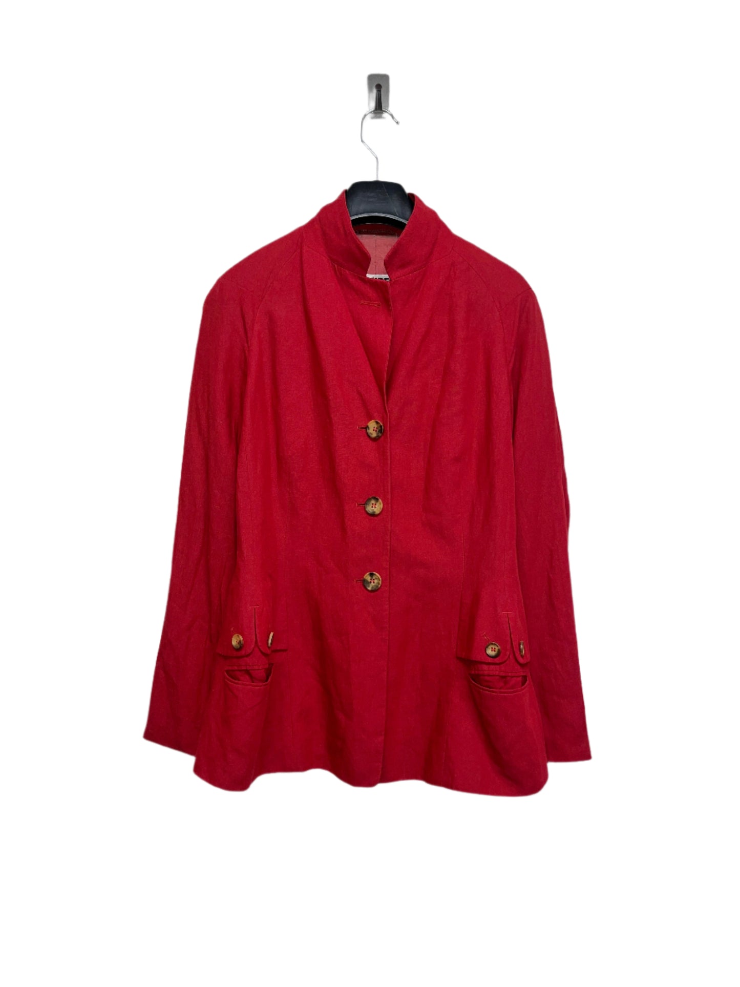 JIL SANDER red visoce Blazer (S/M)