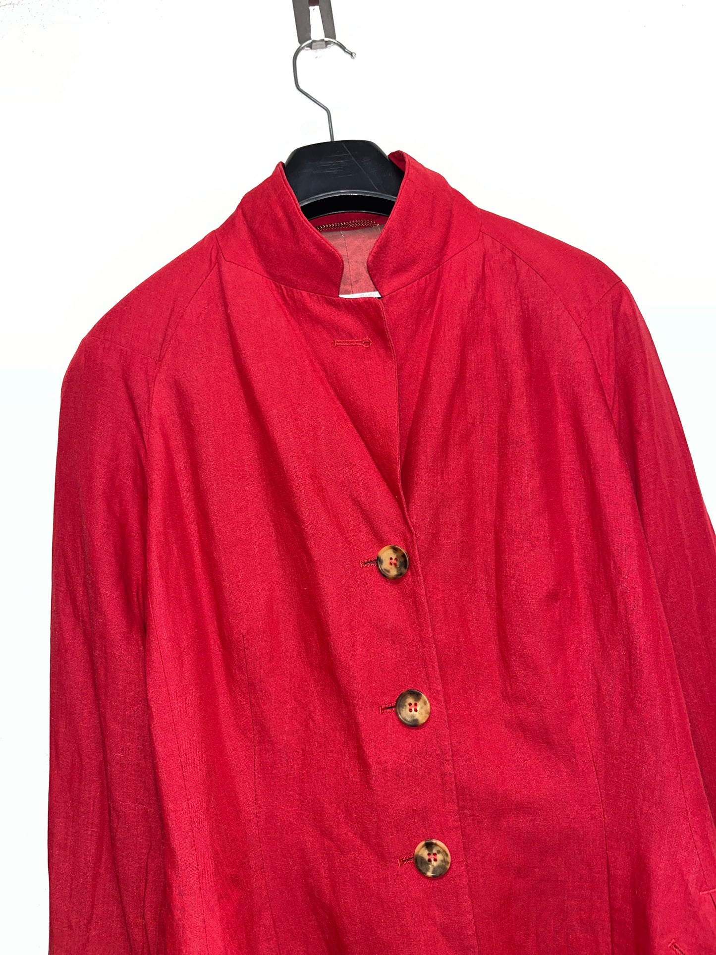 JIL SANDER red visoce Blazer (S/M)