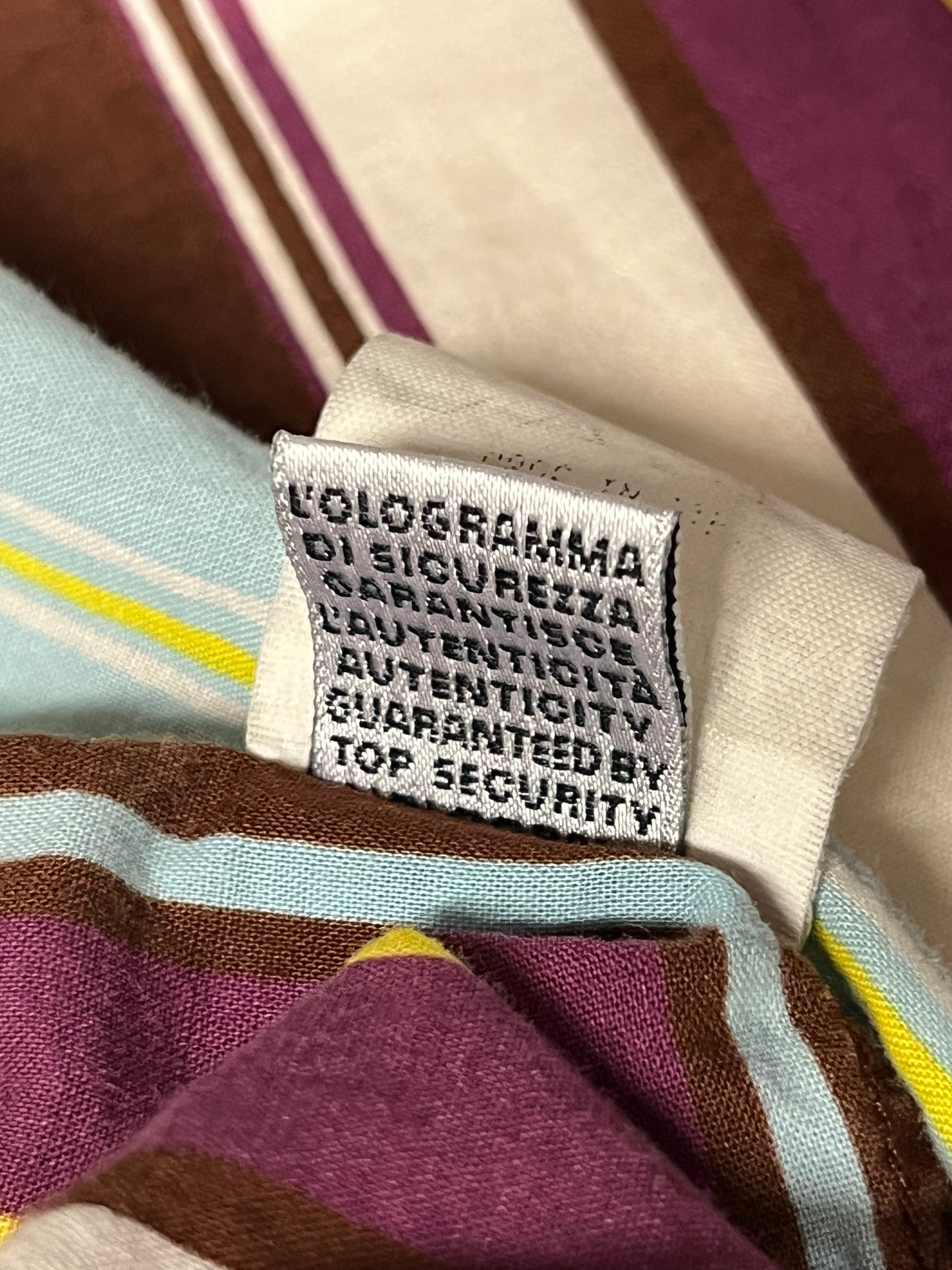 DOLCE & GABBANA Short sleeve stripped shirt (M)