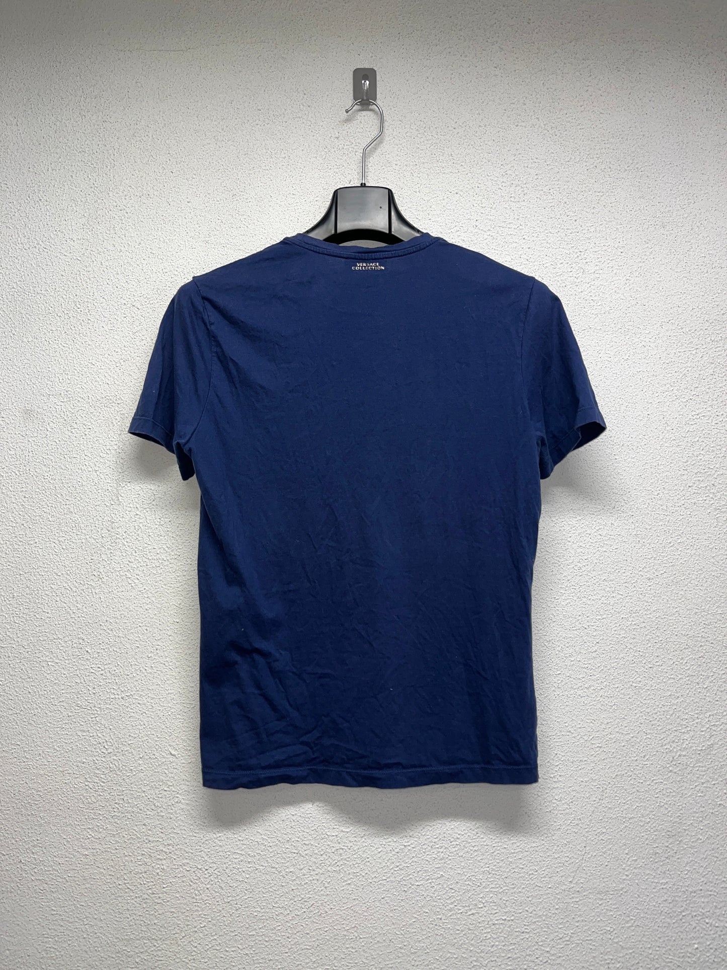 VERSACE navy medusa tee (S)