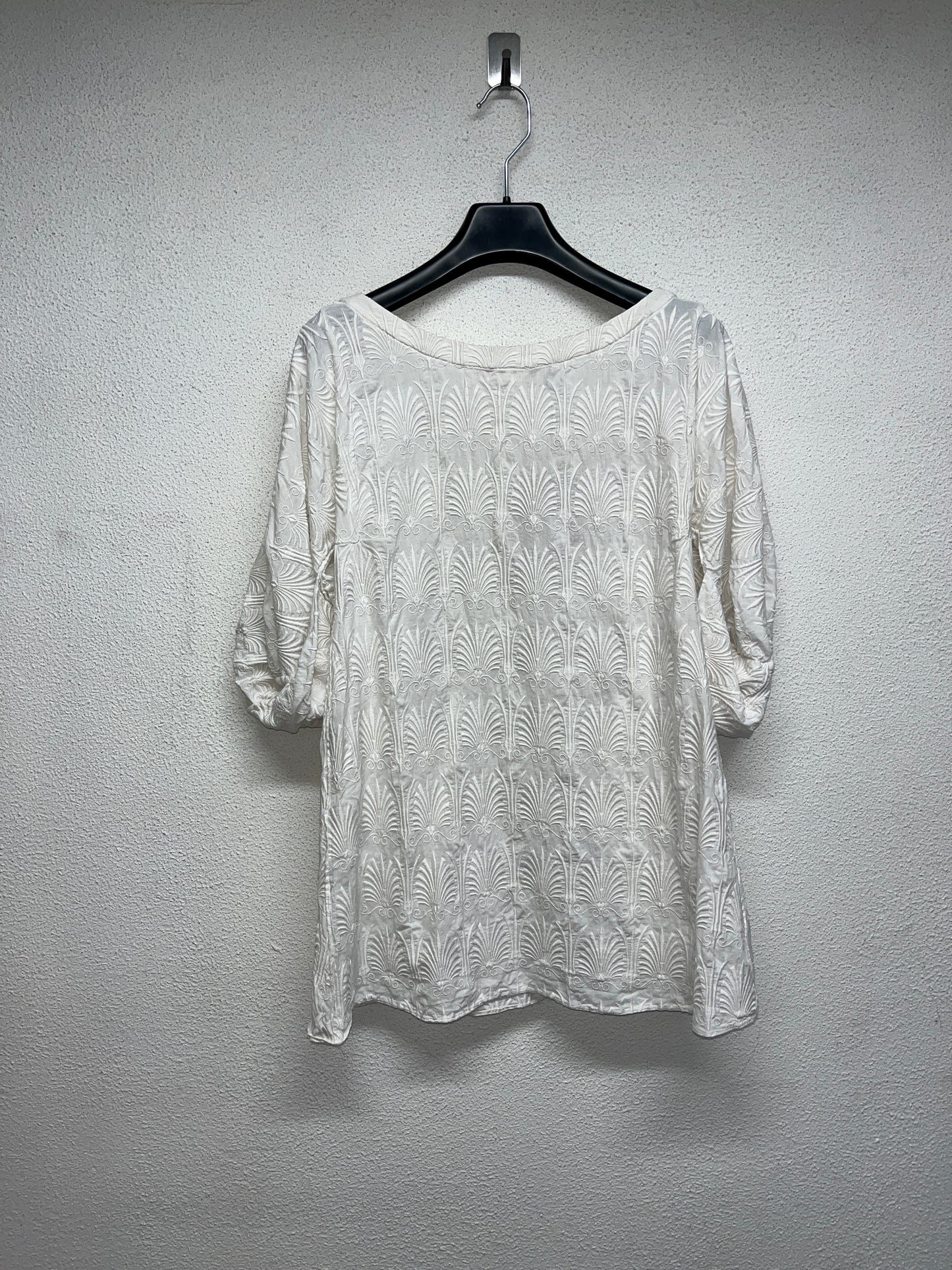 MARNI top with puffed sleeves and pockets on the side (S)