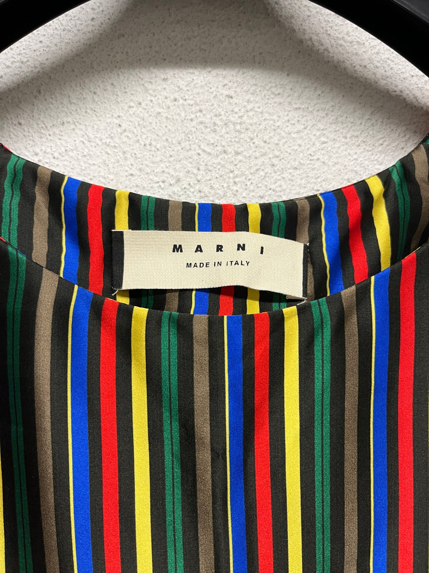 MARNI striped multicolor sleeveless top (L)