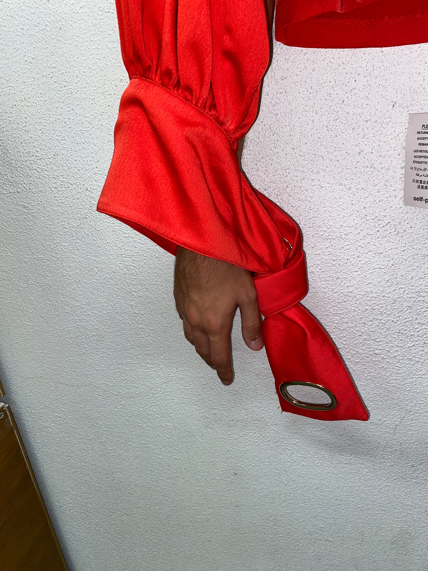 SELF-PORTRAIT red blouse (XS)