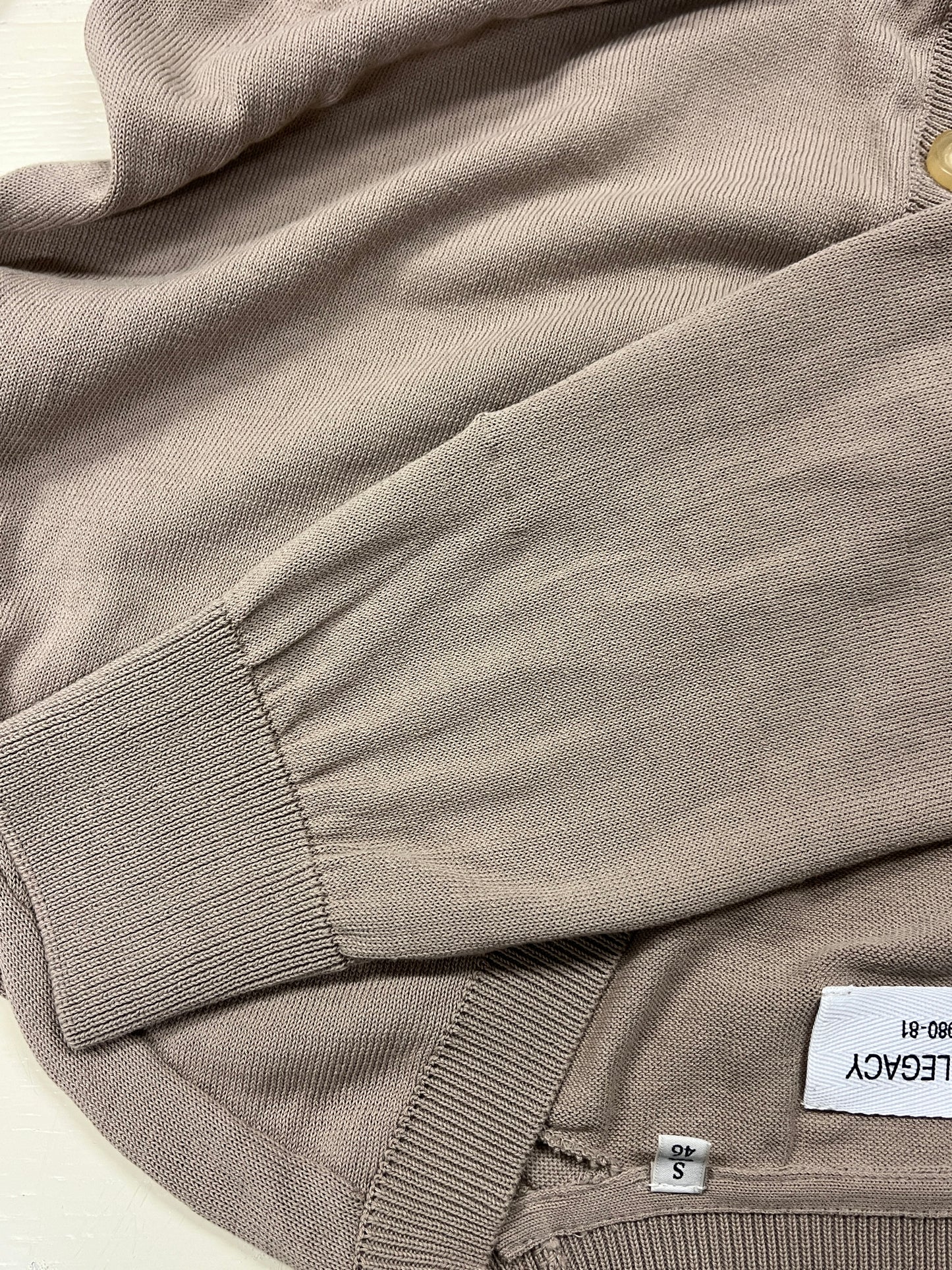 OUR LEGACY light brown cotton Cardigan (S)