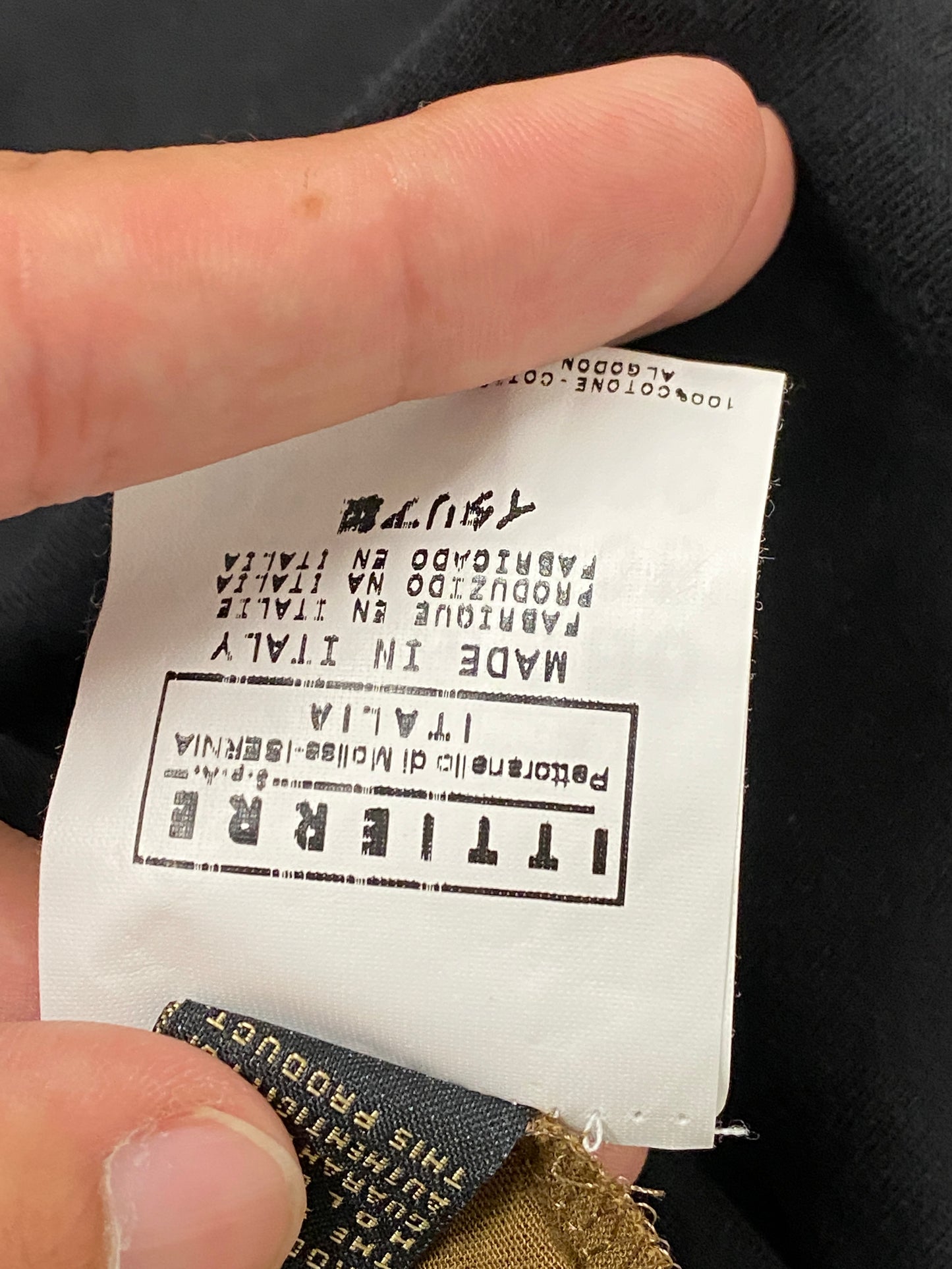 ROBERTO CAVALLI y2k khaki strap top (44/M)