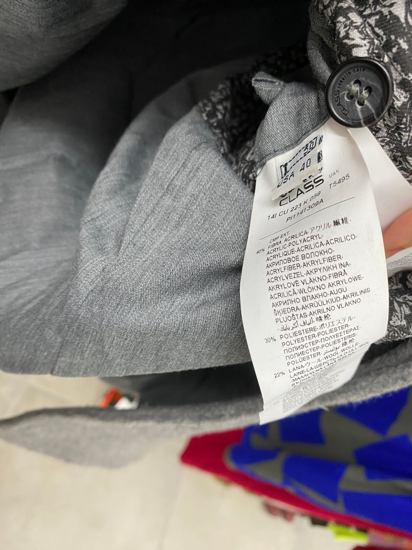 ROBERTO CAVALLI long coat (M/L)
