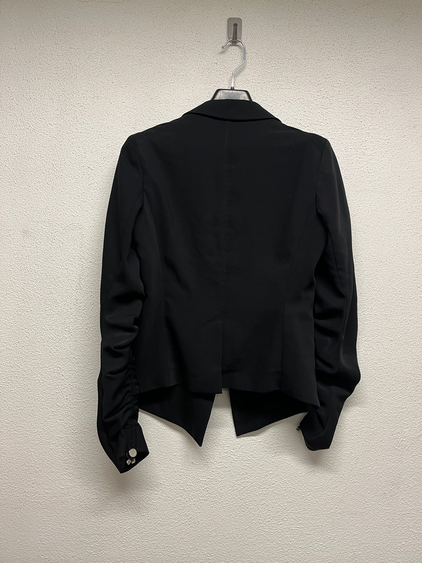 VERSACE black Blazer with quilted sleeves (M)