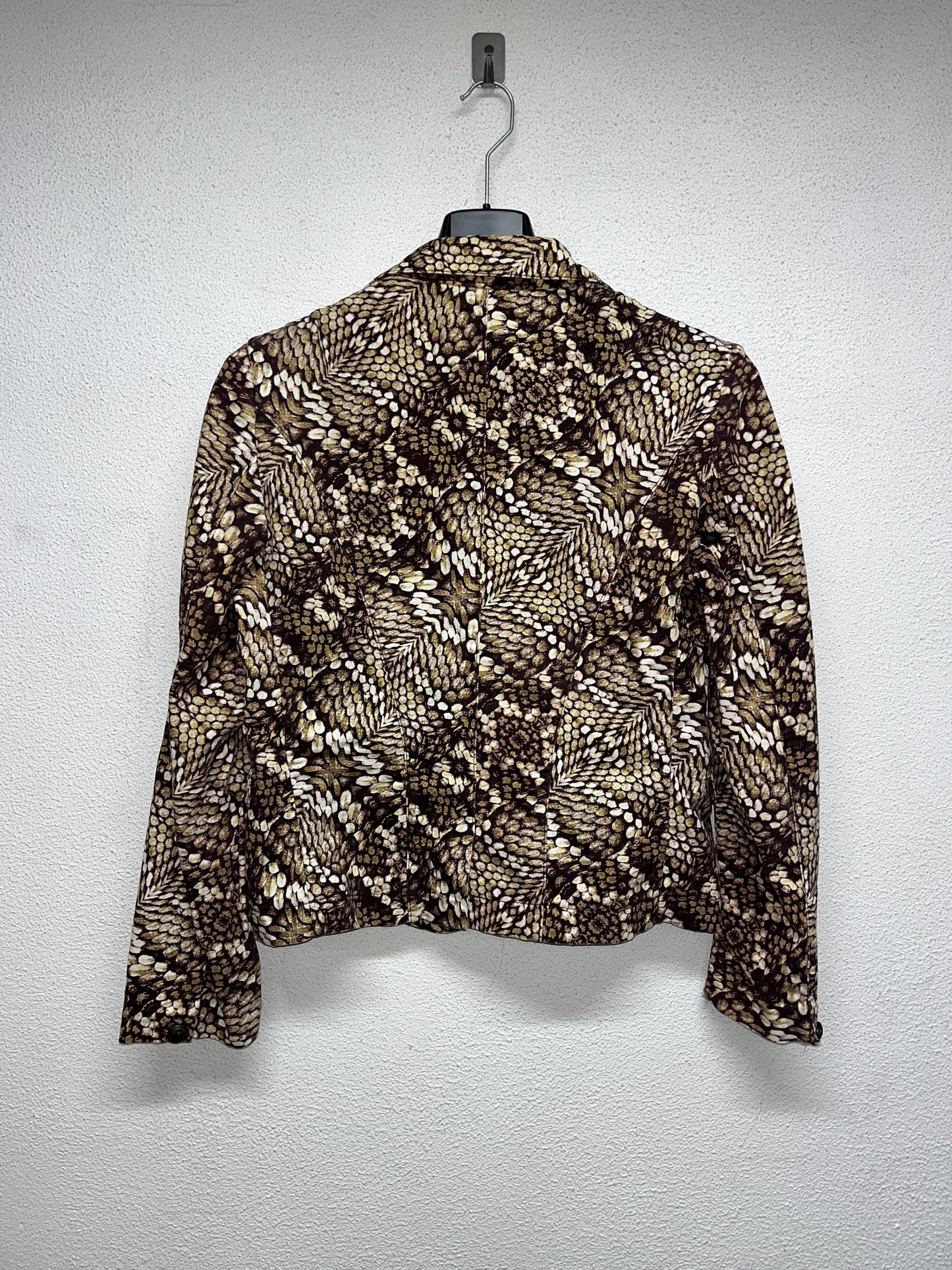 ROBERTO CAVALLI abstract pattern Blazer (L)