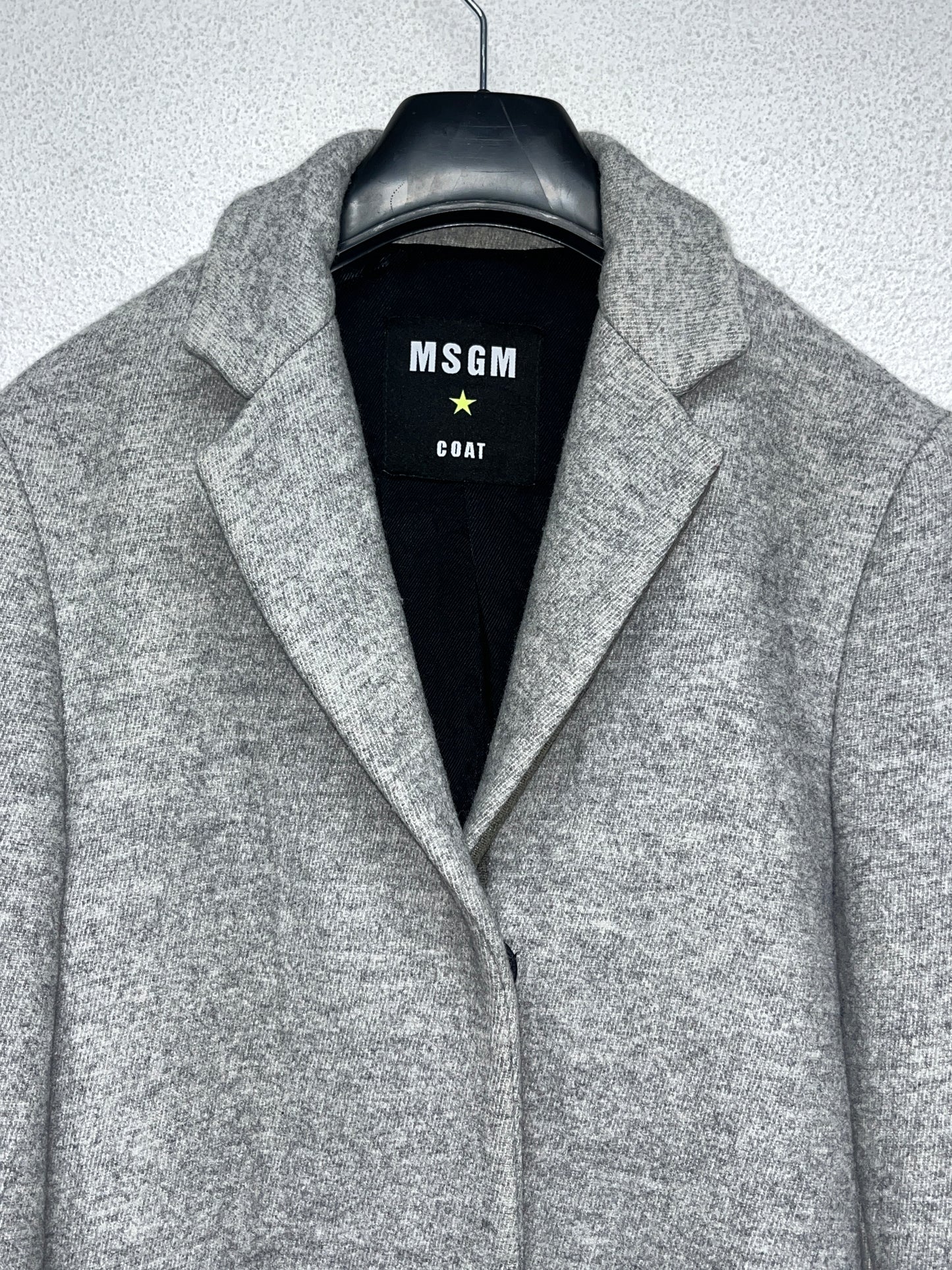 MSGM wool grey Coat (S)