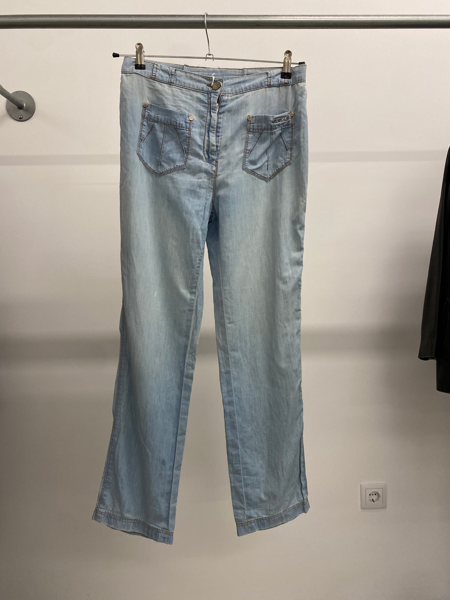 ROBERTO CAVALLI light denim trousers (M/L)