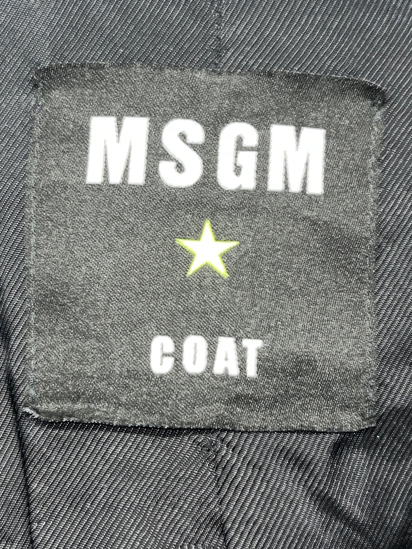 MSGM wool grey Coat (S)