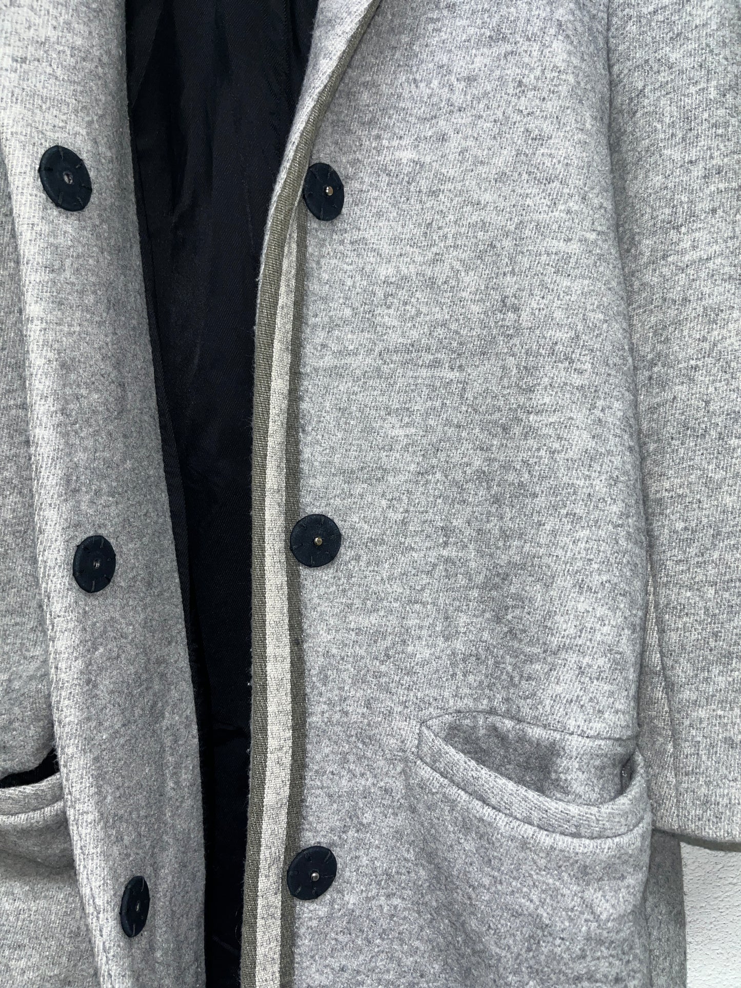 MSGM wool grey Coat (S)