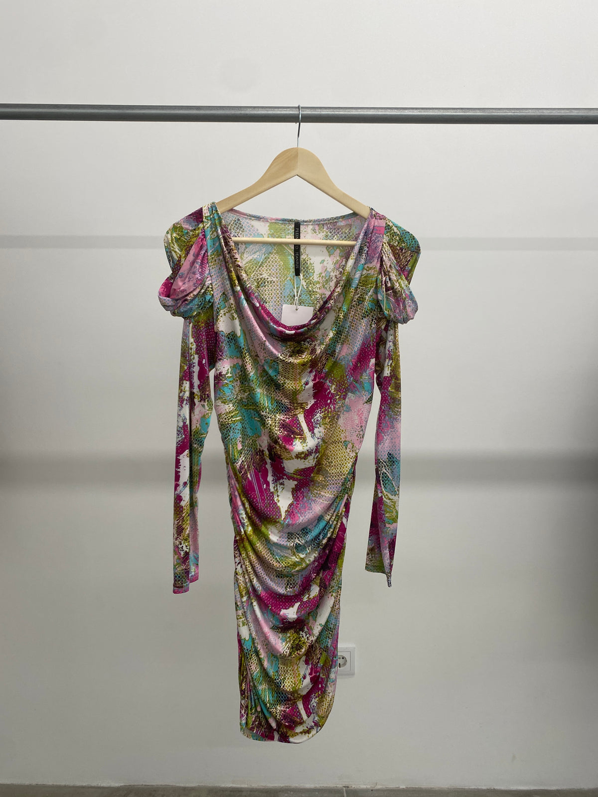 Plein Sud mid-length multicolor dress (M)