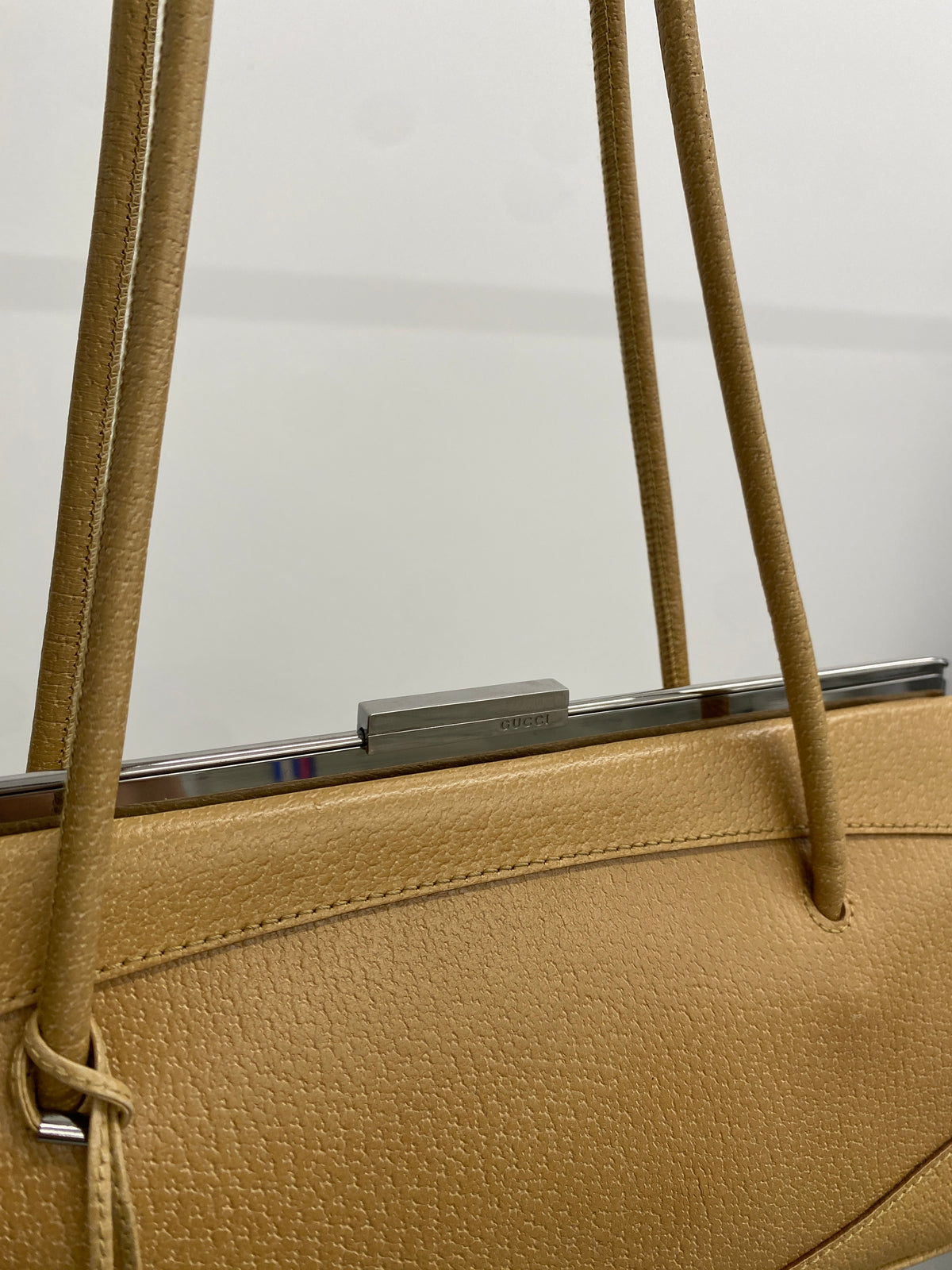 Gucci FW99 by Tom Ford leather shoulder bag