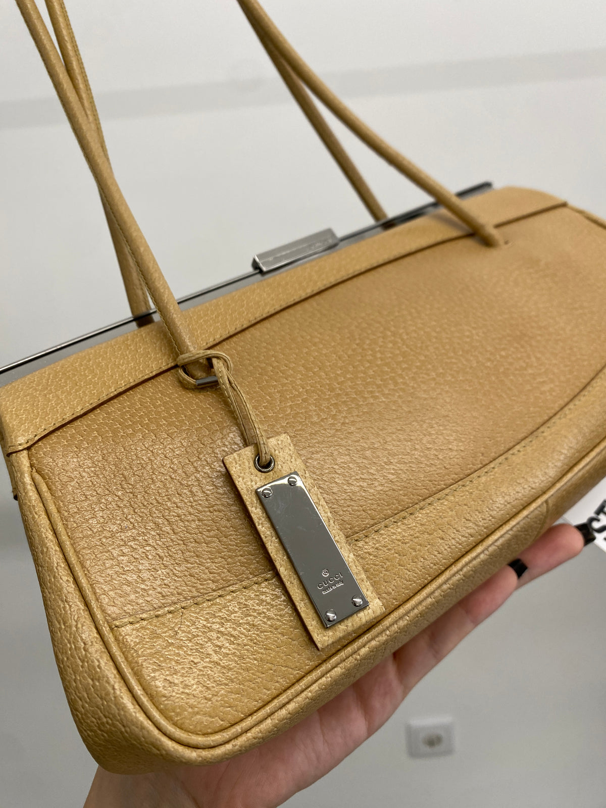 Gucci FW99 by Tom Ford leather shoulder bag