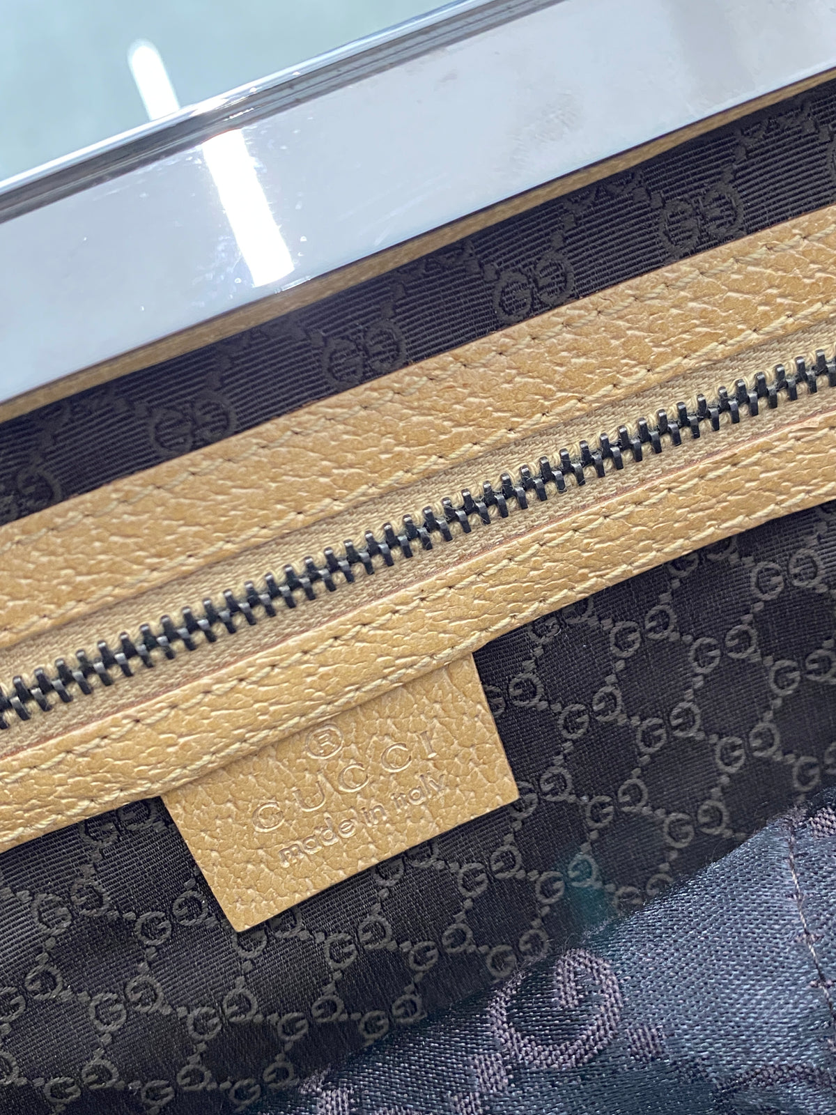 Gucci FW99 by Tom Ford leather shoulder bag