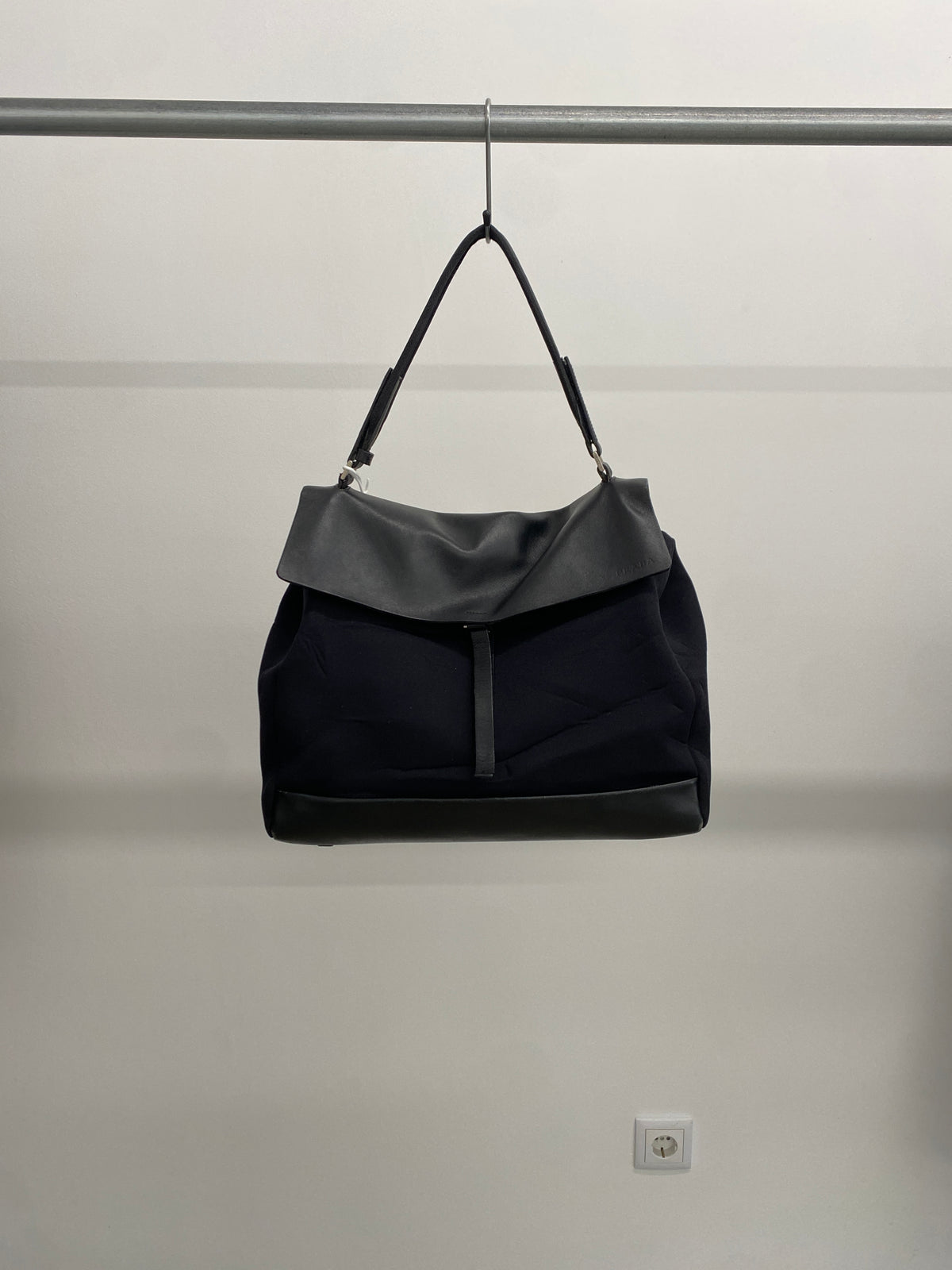 Prada FW99 black shoulder bag