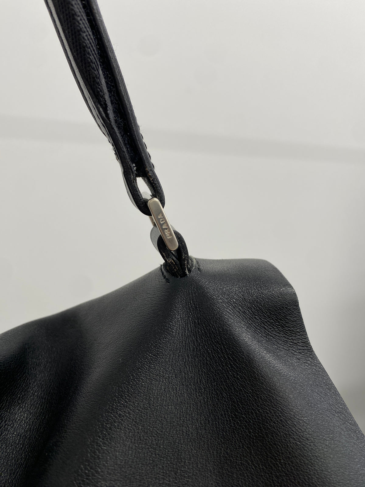 Prada FW99 black shoulder bag