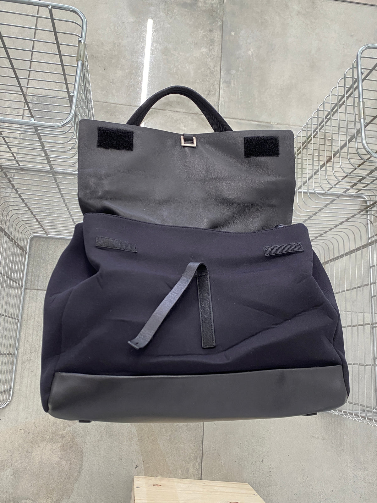 Prada FW99 black shoulder bag