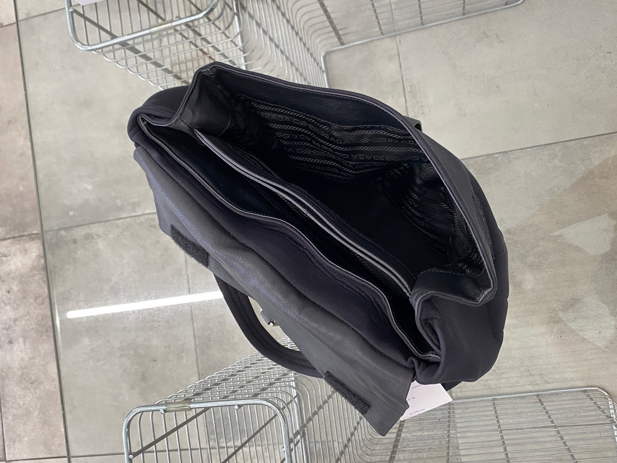 Prada FW99 black shoulder bag