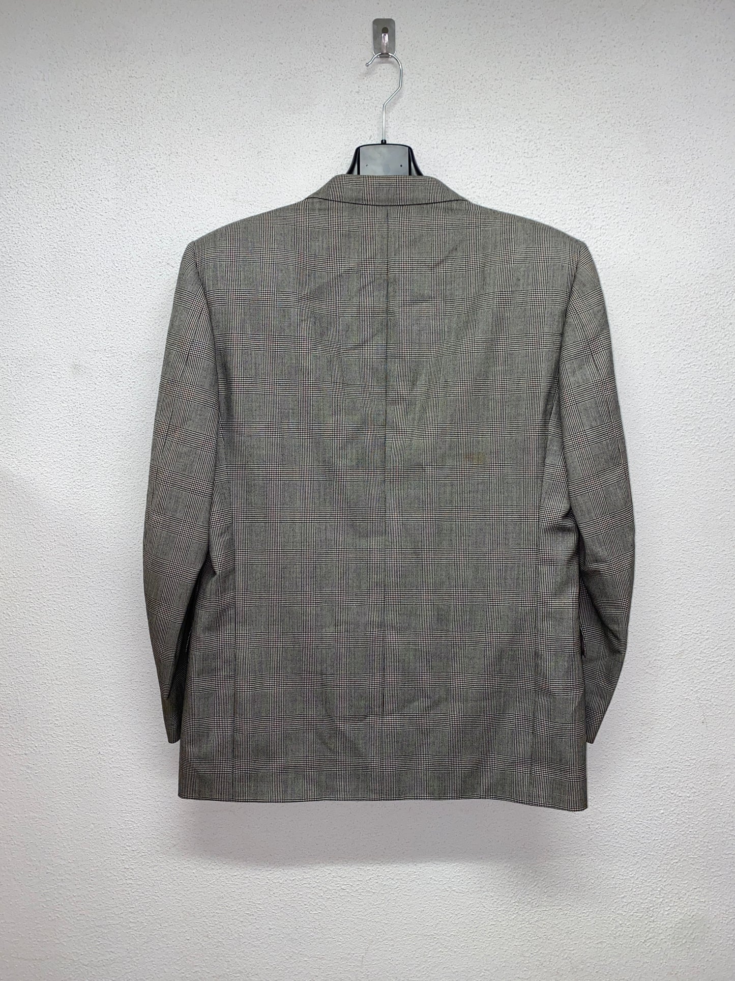 DIOR grey wool and silk suit (L)