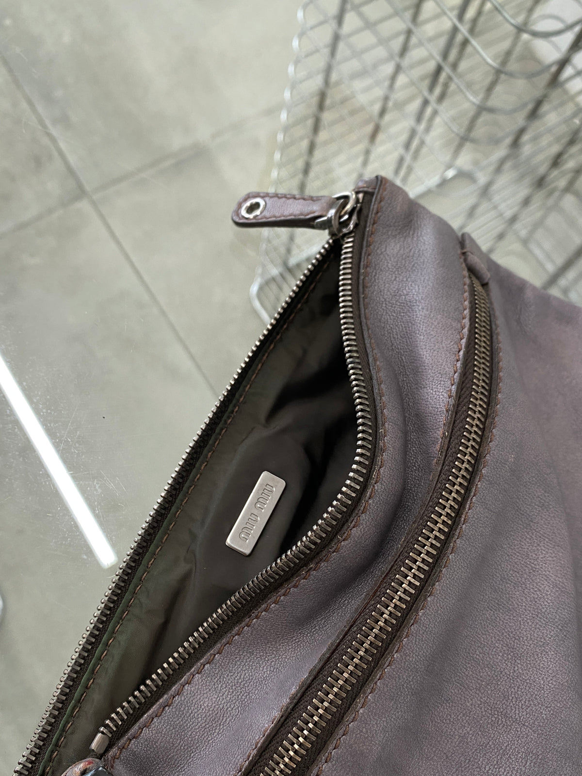 Miu Miu small leather purse