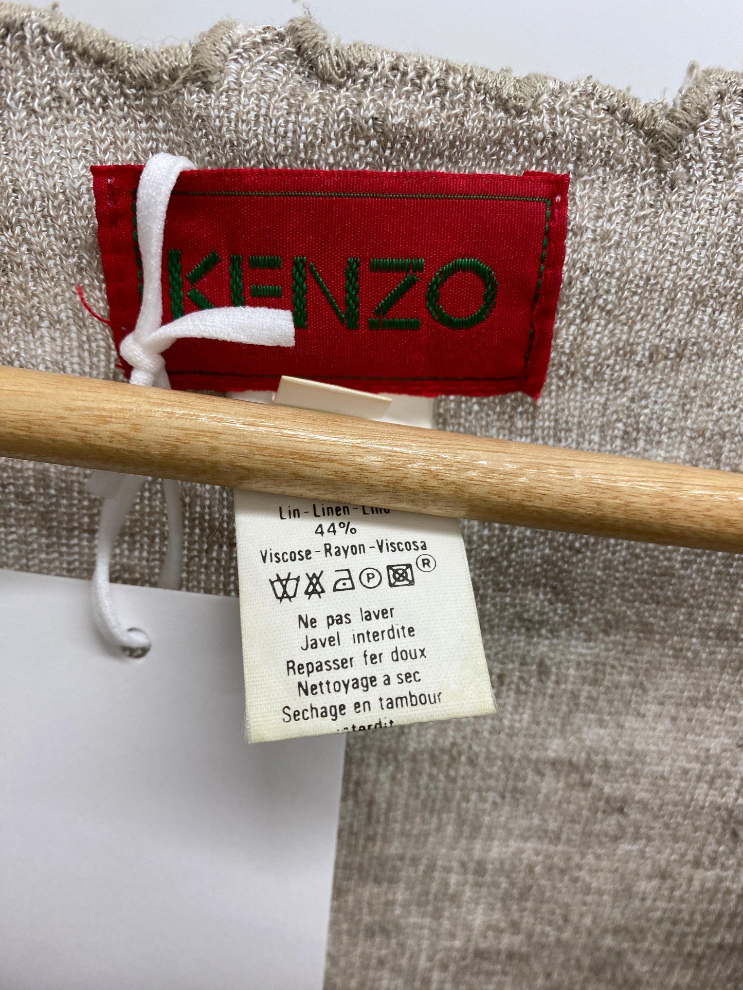 KENZO linen top (M)