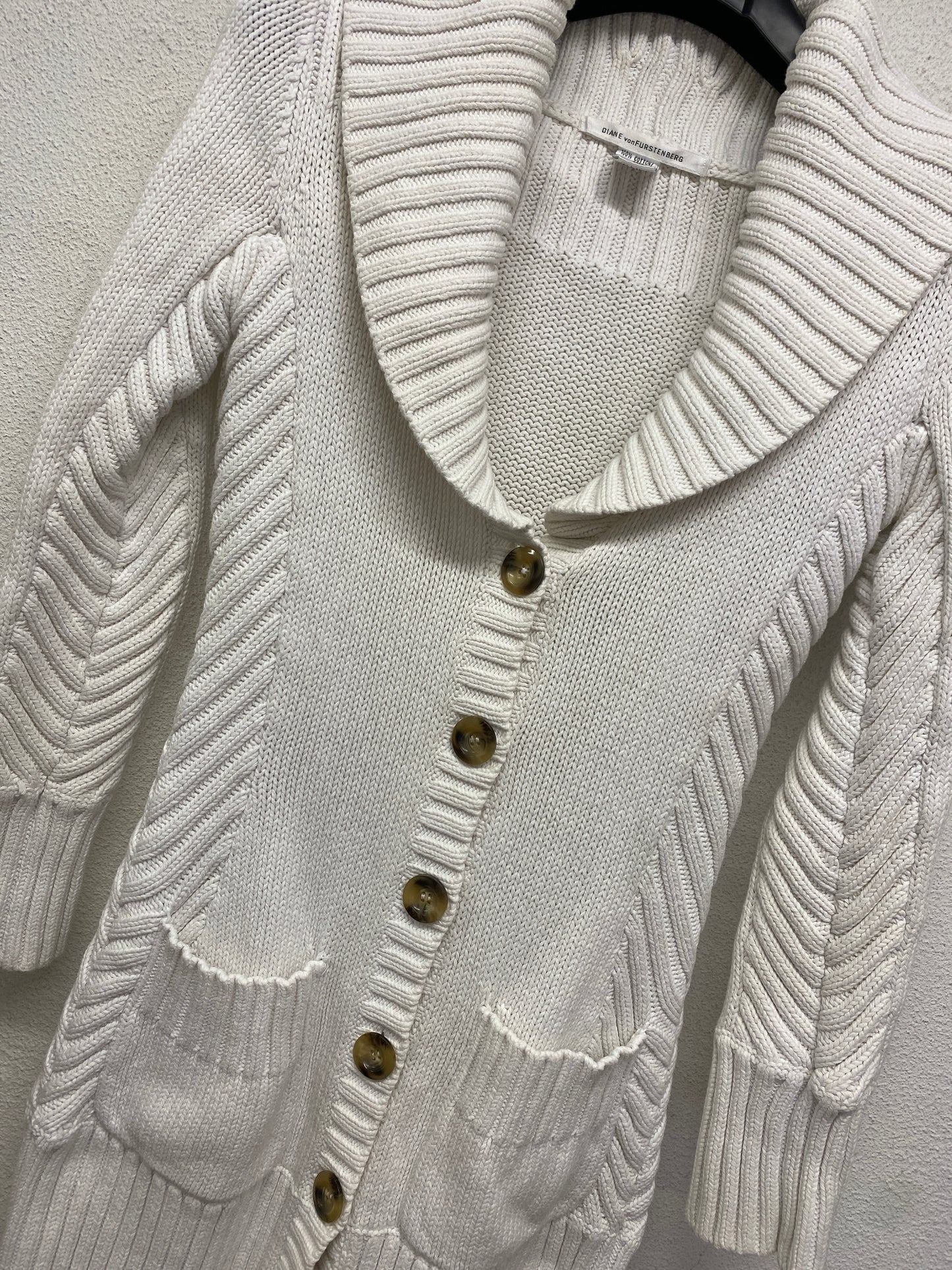 DIANE VON FÜRSTENBERG maxi cardigan (M)