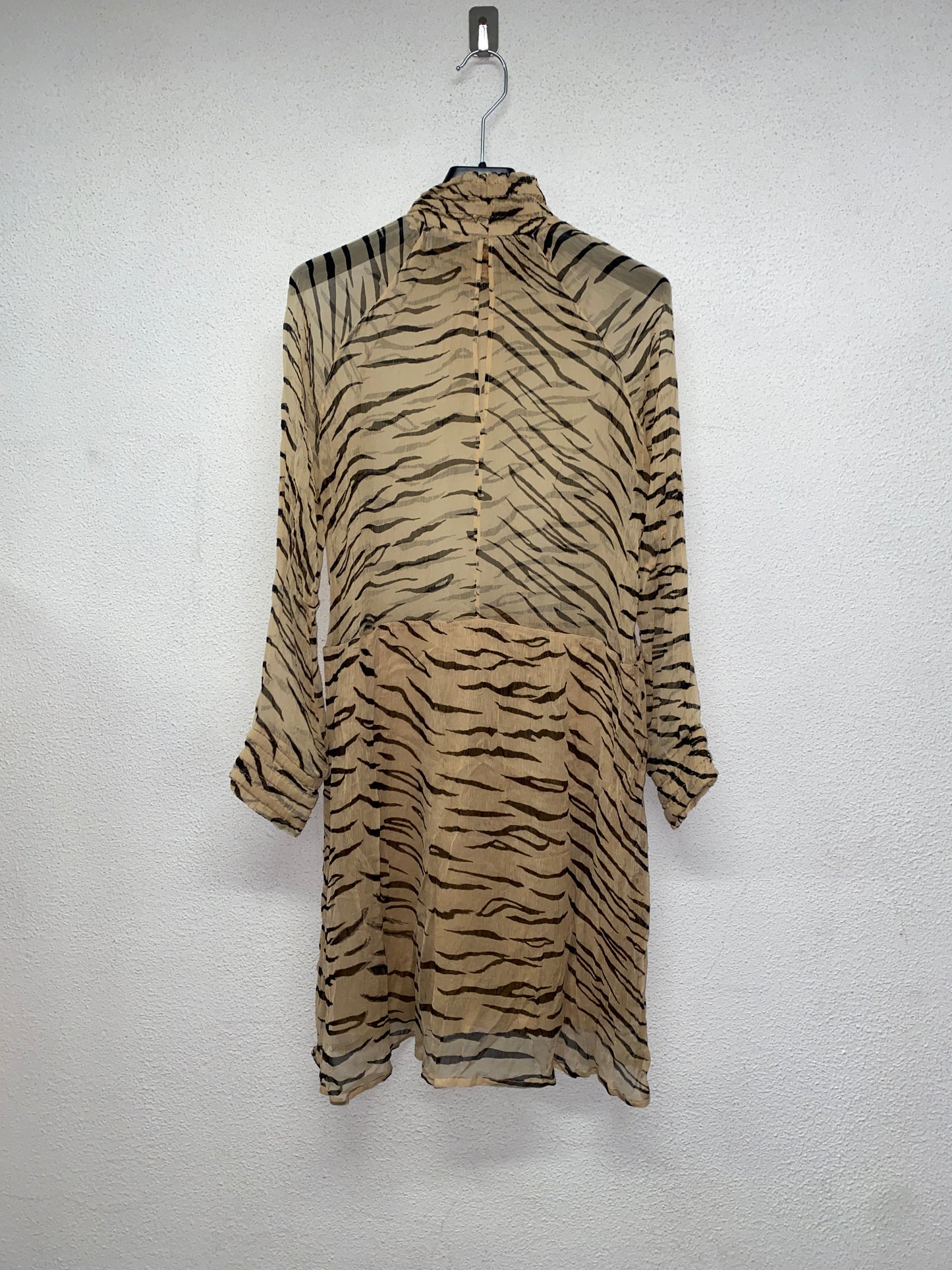 GANNI leopard print dress (XS)