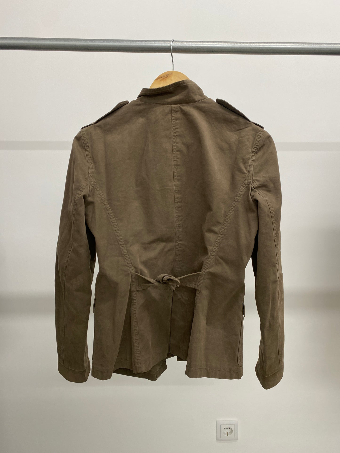 ARMANI khaki jacket (S/M)