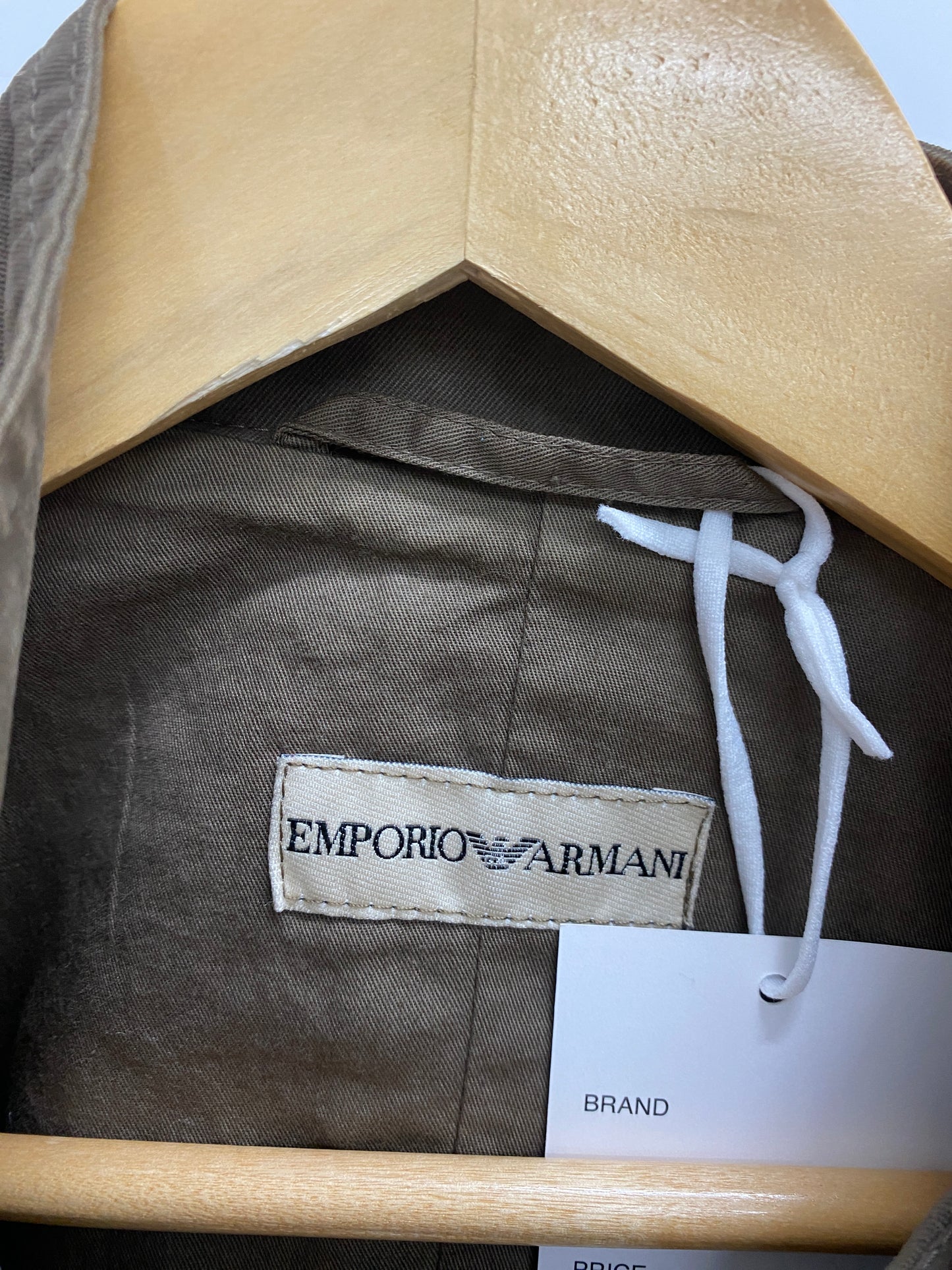 ARMANI khaki jacket (S/M)