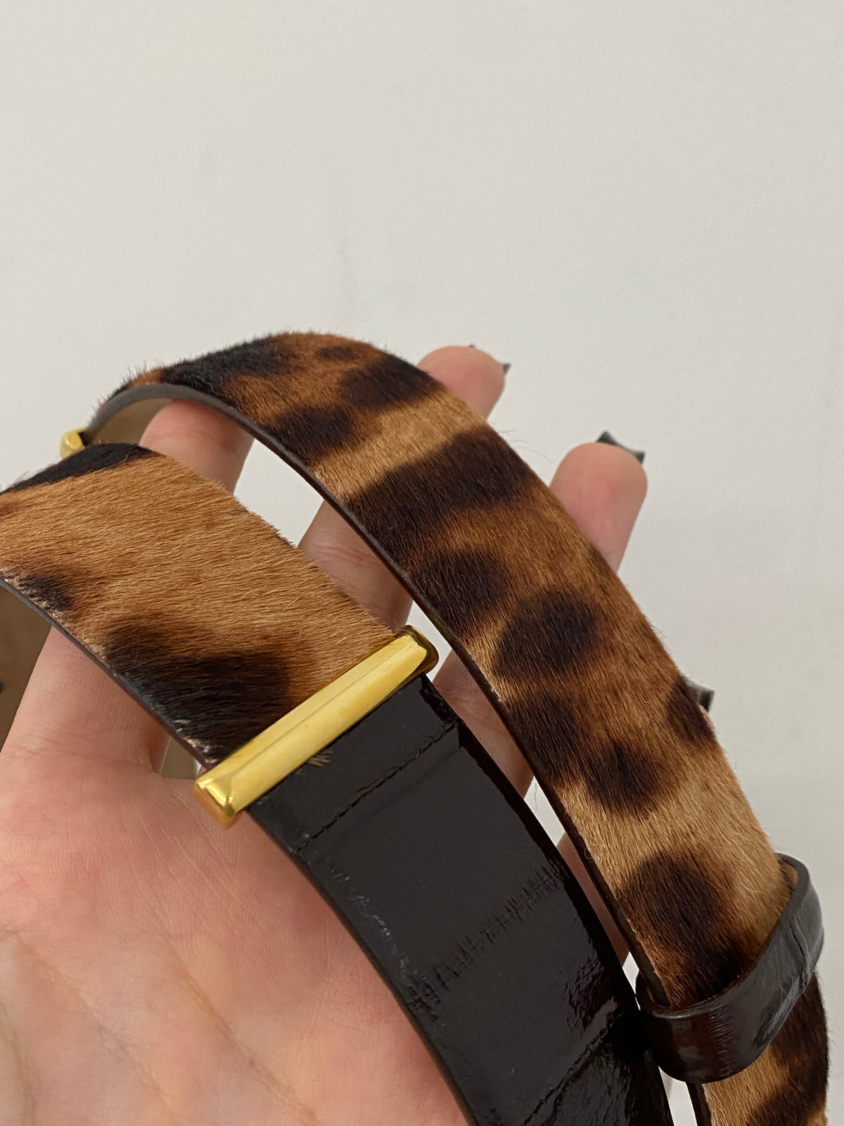 Dolce & Gabbana leather belt