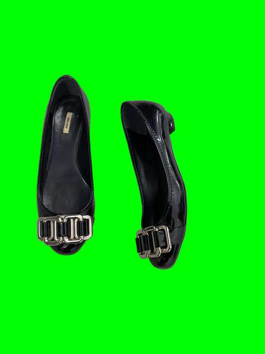 MIU MIU leather ballet flats (36 1/2)