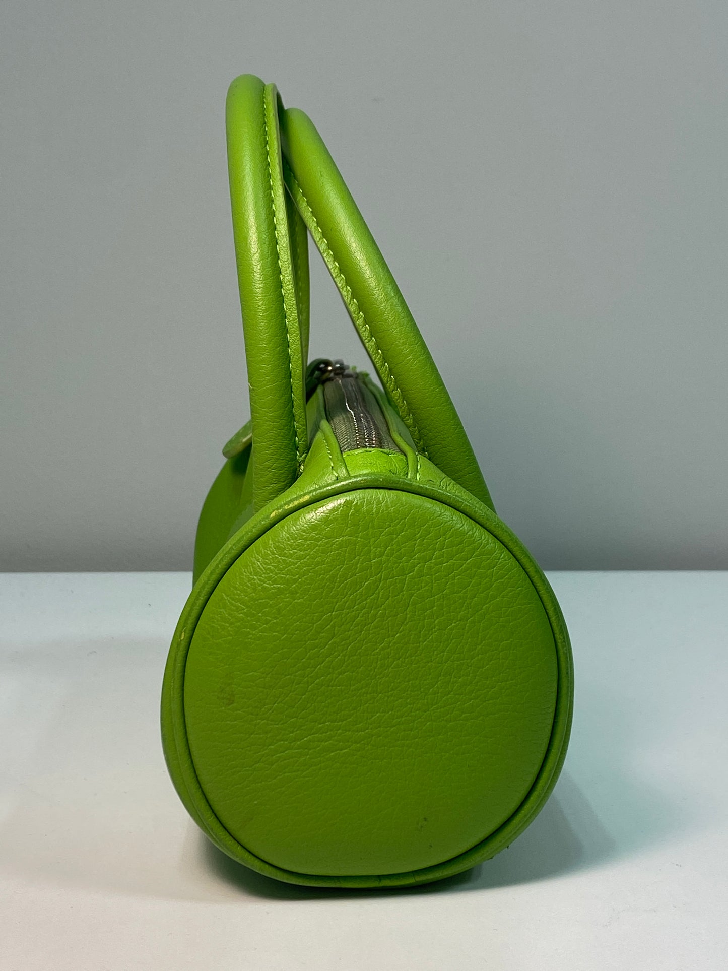 ABRA green leather bag