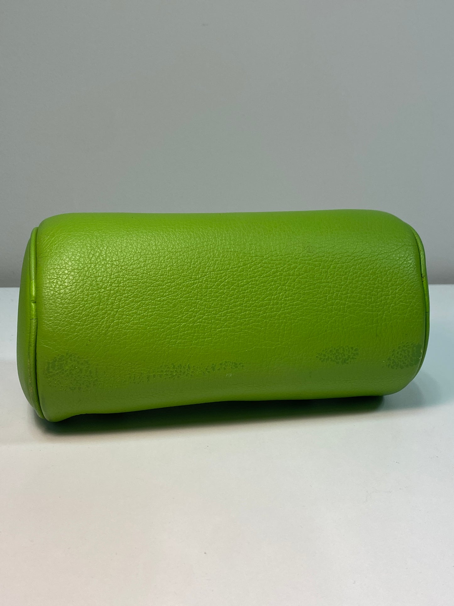 ABRA green leather bag
