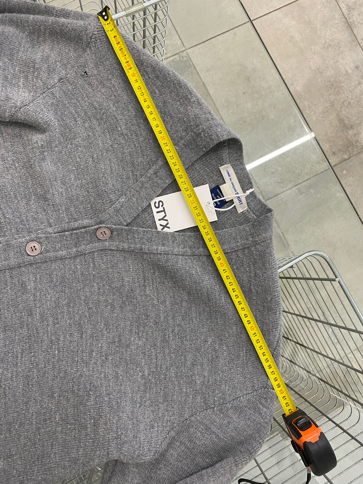 Comme des Garçons SS2020 wool knitwear (L)