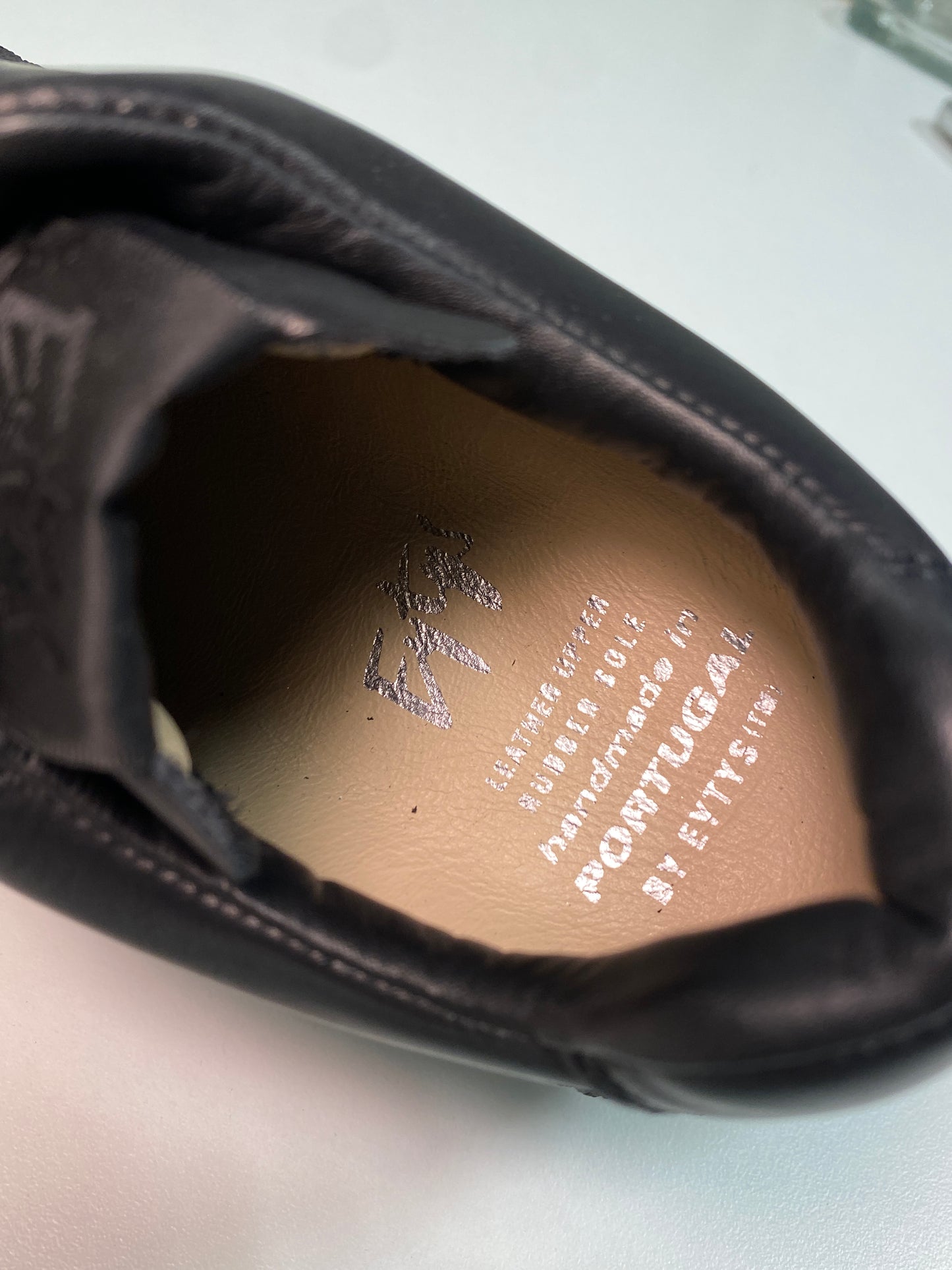 EYTYS leather platform trainers (36)