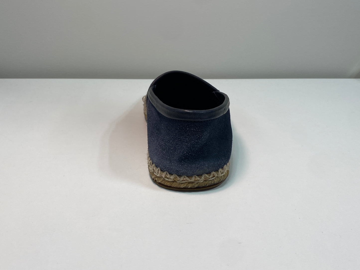 FERRAGAMO suede navy espadrilles (44)