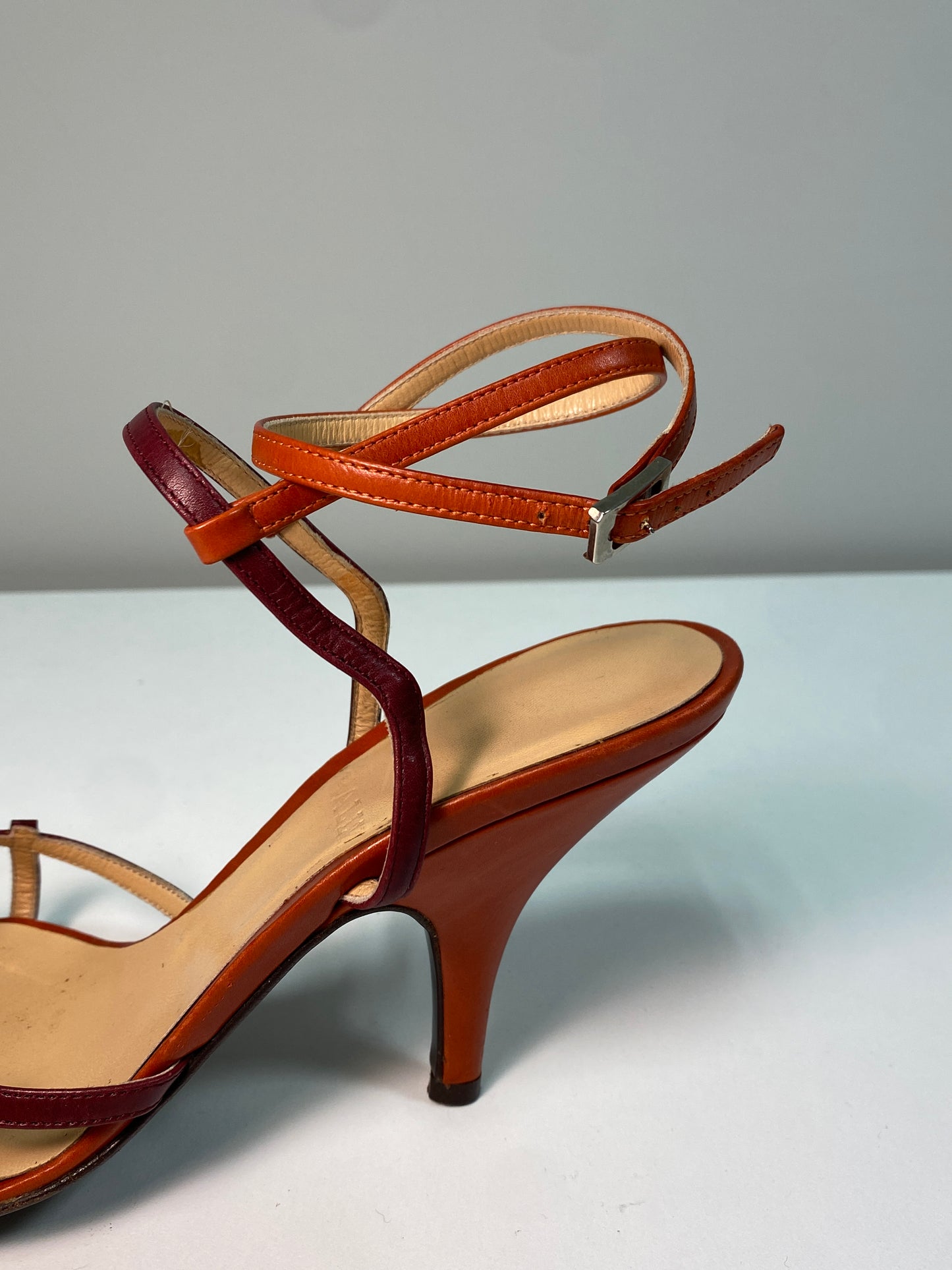 BALLY brown leather sandals (35.5)