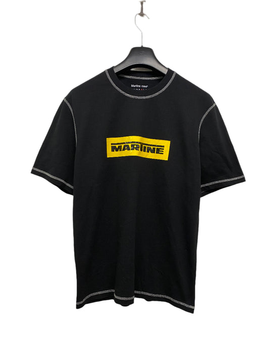 MARTINE ROSE black graphic t-shirt (XS/S)