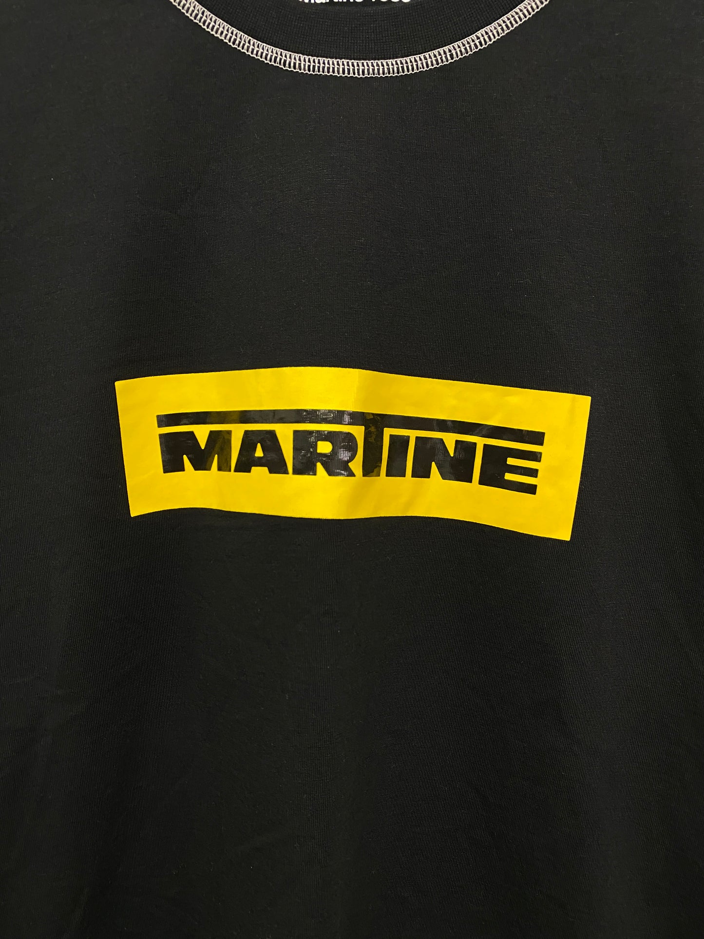 MARTINE ROSE black graphic t-shirt (XS/S)