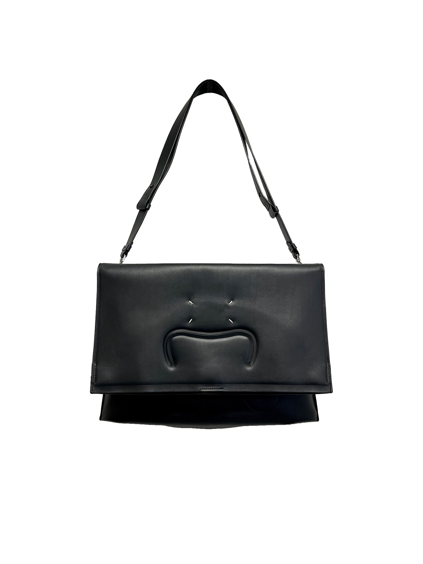 MAISON MARGIELA leather flap bag